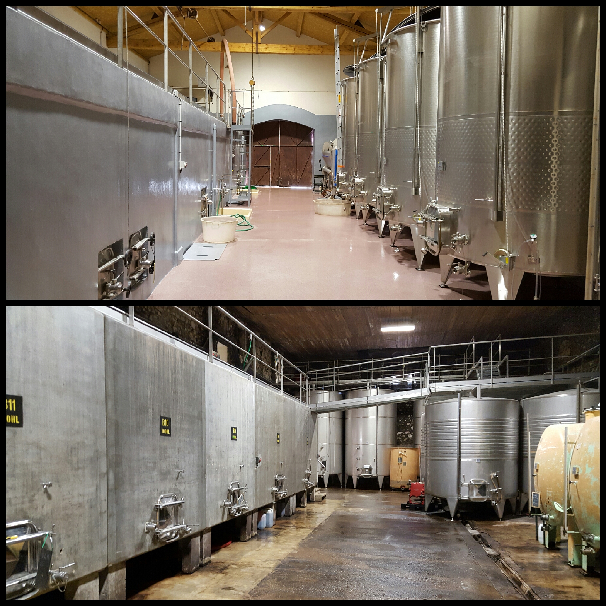 Cave Château Viranel - Les cuves de vinification