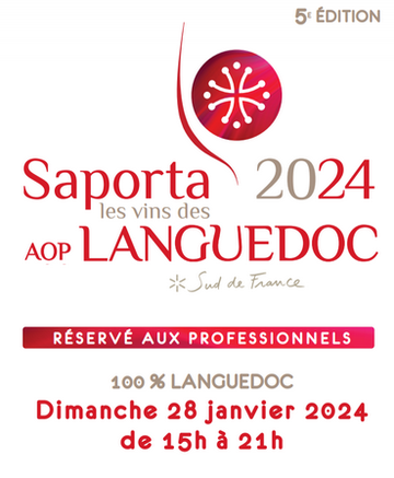 MILLESIME BIO (veille) 100% Languedoc - SAPORTA MILLESIME BIO (veille) 100% Languedoc - SAPORTA