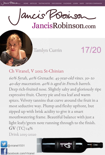Jancis Robinson Trilogie Red 2014