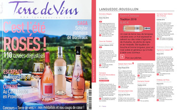 Terre de Vins - carnet de dégustation des rosés - juillet / août - Tradition Rosé 2018