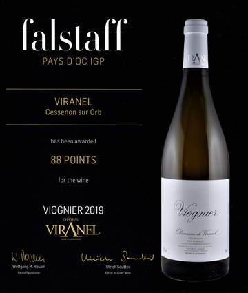 FALSTAFF PAYS D'OC VIOGNIER 2019 VIRANEL LANGUEDOC